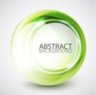 Abstract swirl sphere background N3