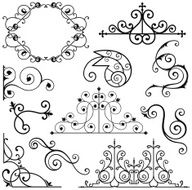 Wrought Iron Ornament Series
