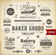 Food Chalkboard Labels Set