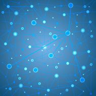 Abstract Blue Technology Background N10