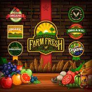 Organic Farm Fresh Design Elements