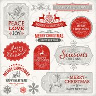 Christmas labels N36