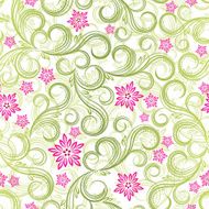 Seamless floral background N432