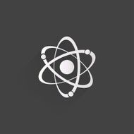 Molecule atom icon N6