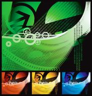 zeros and ones background N2