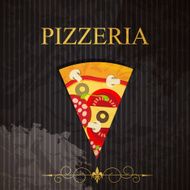The concept of Restaurant menu on valentines day Vector illustration