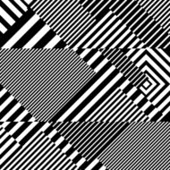 abstract black and white stripe pattern background N64