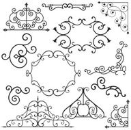 Wrought Iron Ornament Series N4