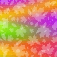 Autumn background with maple leaves N4