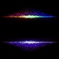 Vector abstract background of light lines