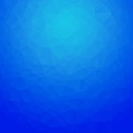 Polygon abstract background blue