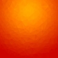 Polygon abstract background orange