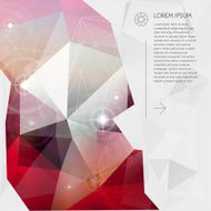 Abstract polygonal background N164