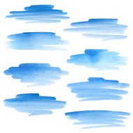 Watercolor strokes N7