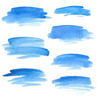 Watercolor strokes N8