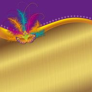 Mardi Gras Mask Background N2