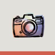 Rangefinder camera with Brushwork