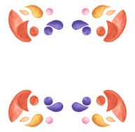 Decoration Painted Elements Design N2