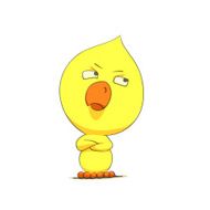 Cute chick character N4