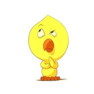 Cute chick character N6