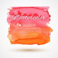 Vector hand drawn watercolor backdrop