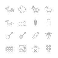 farm icons Set N8