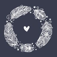 Feather vector frame N3