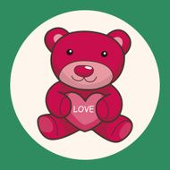 present bear theme elements