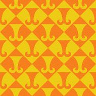 Abstract paneling pattern - seamless background hipster symbol N7