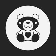 bear doll icon N12
