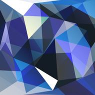 geometric background of triangular polygons
