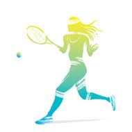 tennis player design