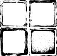 Vector TTV Grunge Film Border Background Texture Mix