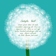 Floral design Dandelion N3
