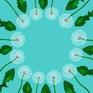 Floral design Dandelion N7
