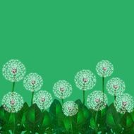 Floral design Dandelion N8