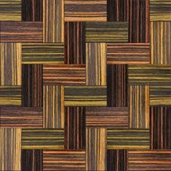 Wooden rectangular parquet stacked for seamless background - Ebony wood