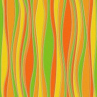 Abstract wavy pattern - seamless background citrus texture