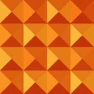 Abstract paneling pattern - seamless background tangerine texture N2