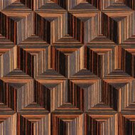 Wooden parquet blocks - seamless background Ebony wood texture