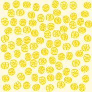 Ruote Italian pasta Seamless pattern Vector