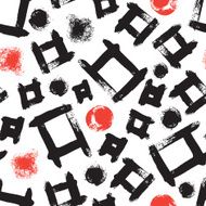 Abstract seamless pattern N1420