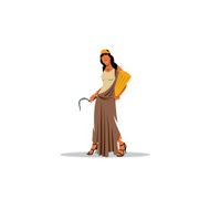 Demeter sign Vector Illustration