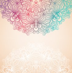 background with a round natural pattern N2
