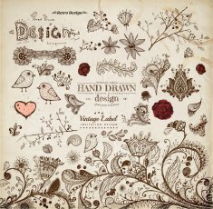 Vintage Retro Labels N7