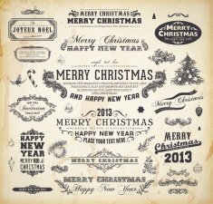 Vintage Retro Labels Icon Set N14