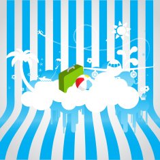 Holiday Design - Travel to Warm Summer Destination N2