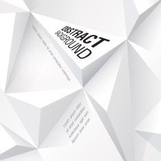White geometric Vector background N2