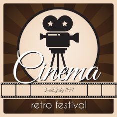 Retro festival poster
