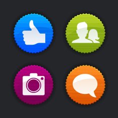 Social Media Badges N2